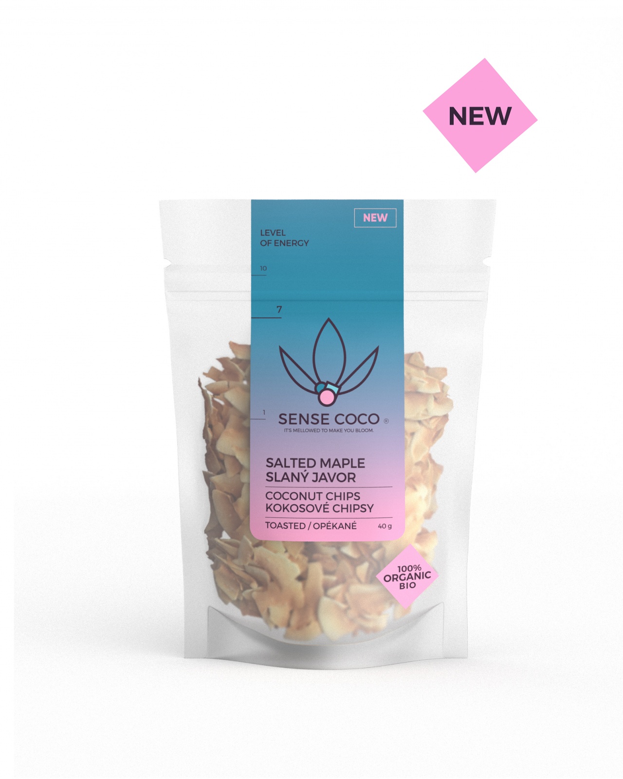 Salted maple BIO coconut chips