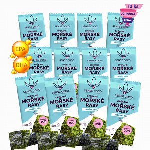 Opékané mořské řasy 12 kusů