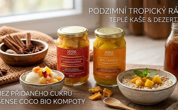 Rychlé dezerty jako z tropického ráje: Objevte kouzlo kompotů bez přidaného cukru